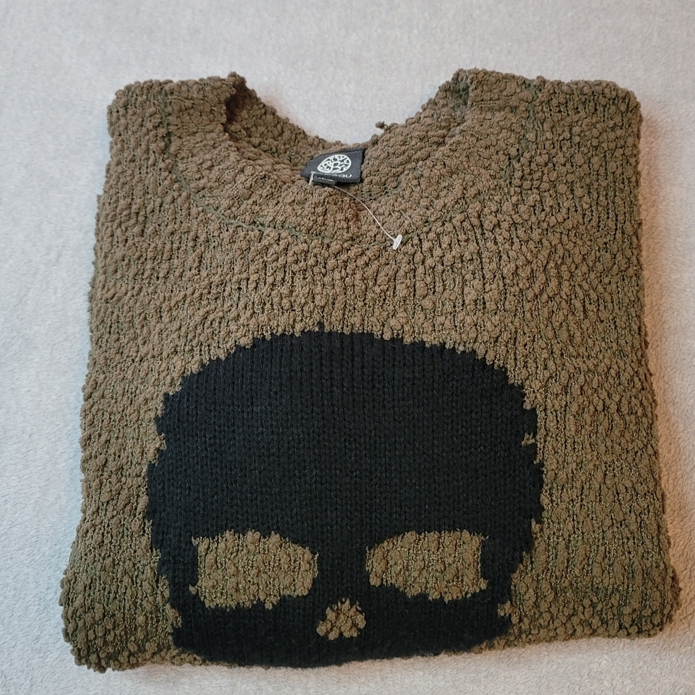 Bobeau Skull Crew Neck Sweater Size:M - Picture 10 of 10